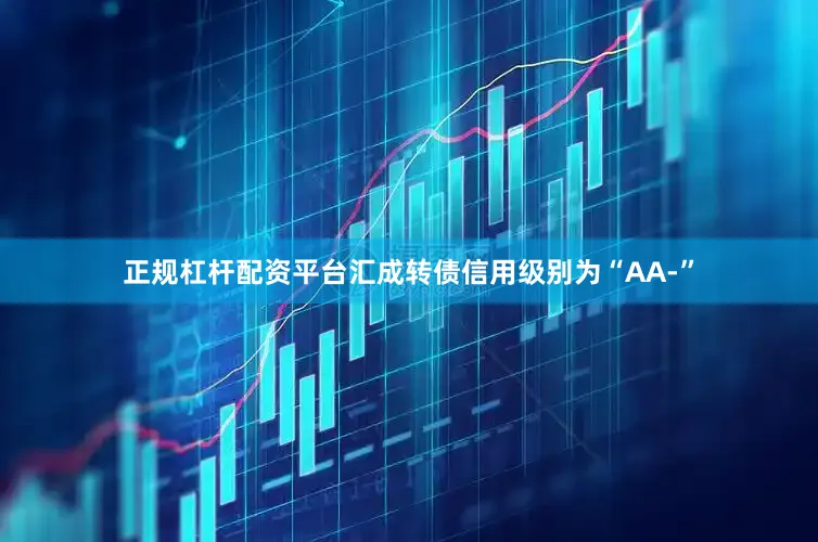 正规杠杆配资平台汇成转债信用级别为“AA-”